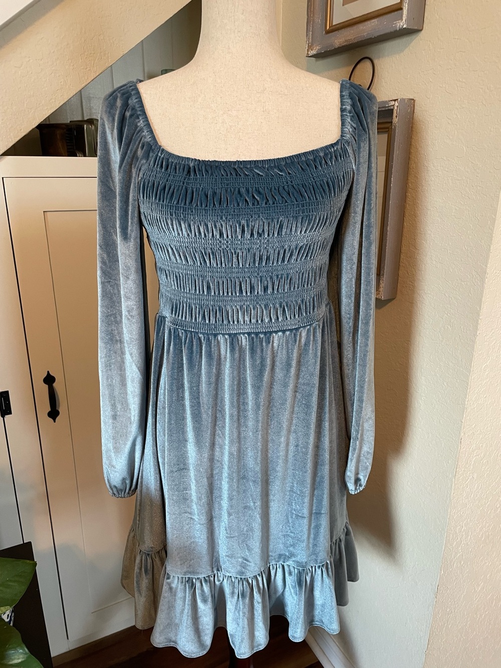 LC Lauren Conrad Velvet Dress
